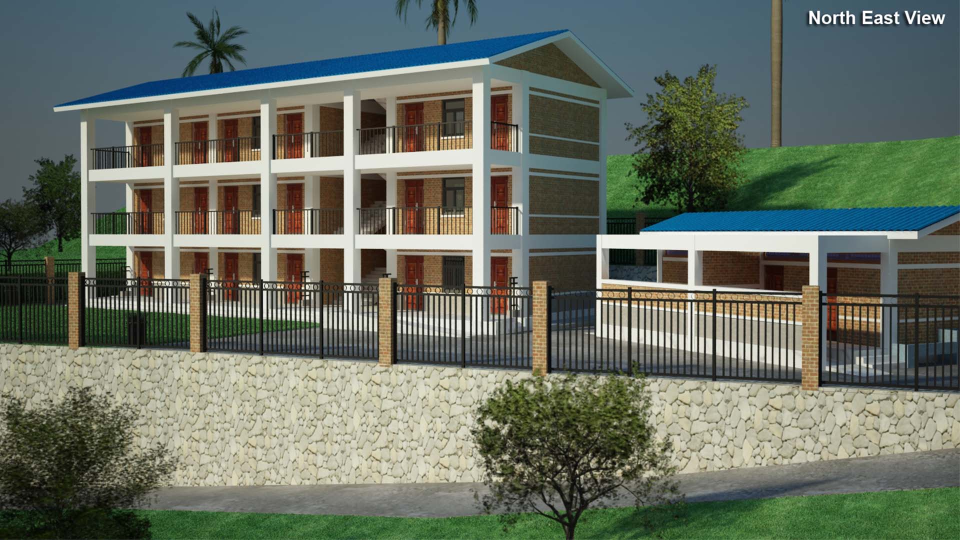 School 3d view